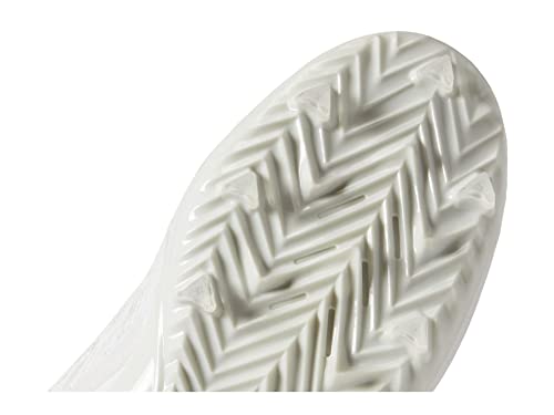 Adidas Men's Adizero Football Cleats White/White/White Size 11 Lightweight Sprintframe