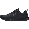 Under Armour Men's Charged Commit Trainer 4 Running Shoes - Black/Ultimate Black/Castlerock, Size 10