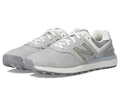 New Balance Women's 574 Greens v2 Golf Shoes Light Grey/8.5 - Comfortable Durable Footwear