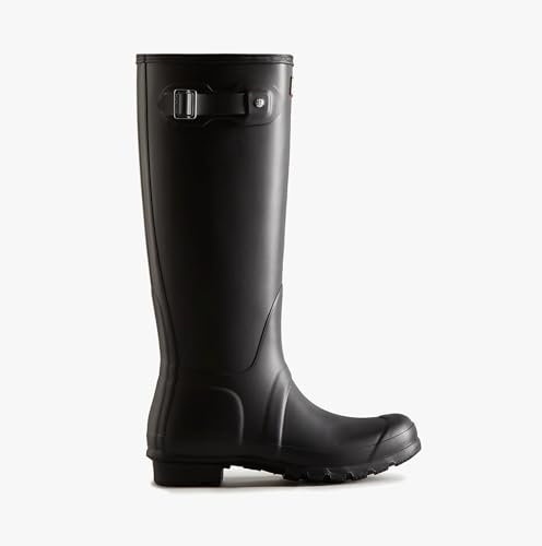 Hunter Women's Original Tall Rain Boots - Black, Size 10 Waterproof Classic