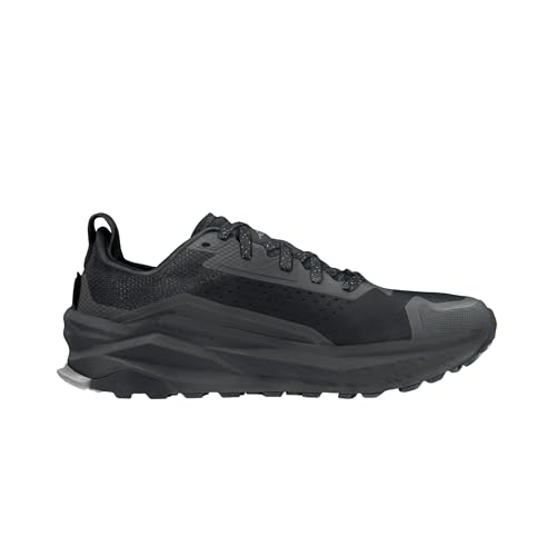 ALTRA Men's Olympus 6 Trail Running Shoes - Black/Black, Size 11