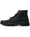 Palladium Men's Pampa Hi Vegan Canvas Lace-Up Boots - Black / 10.5