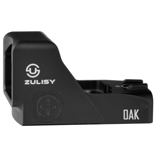 ZULISY 3MOA Green Micro Red Dot Sight for RMR Footprint, 24mm Large Window