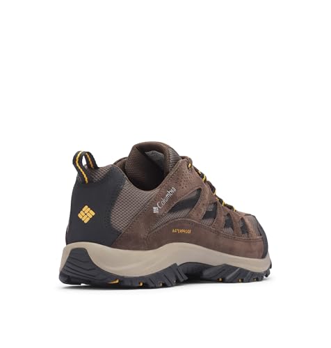 Columbia Men's Crestwood Waterproof Hiking Shoes - Mud/Squash Size 11