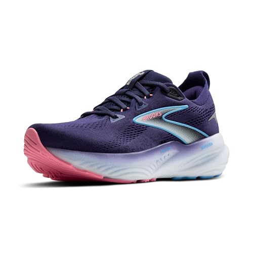 Brooks Women’s Glycerin 22 Neutral Running Shoes - 7X-Wide Blue Ribbon/Peacoat/Dianthus