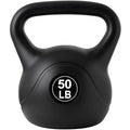 50LB Soft Kettlebell for Safe Home Workouts - Non-Slip Grip & Floor Friendly