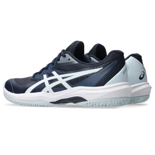 ASICS Women's Game FlyteFoam Tennis Shoes 8.5 Midnight White - Lightweight Support