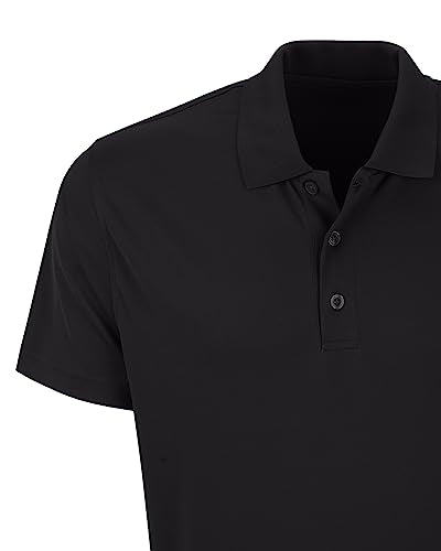 Ohio State Buckeyes NCAA Men's Polo Shirt - Black, X-Large