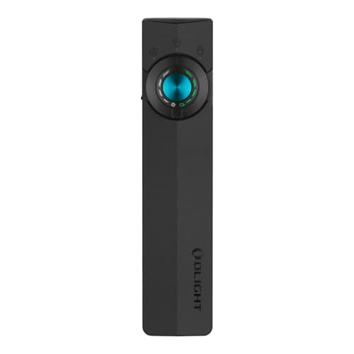 Rechargeable Pocket Flashlight OLIGHT ArkPro Flat Black CW with Green Beam - Cool White 5700K~6700K