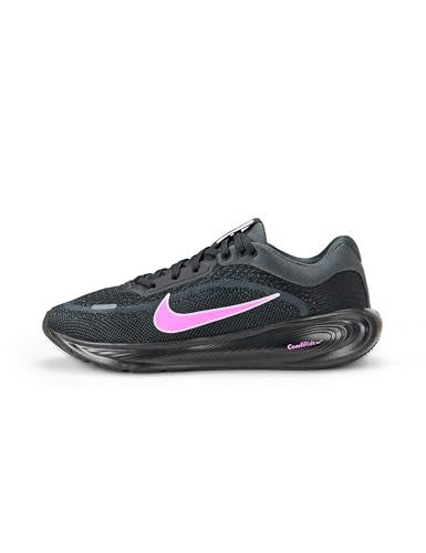 Nike Kids' Stellar Ride Running Shoes - Little Boys & Girls Sneakers, Black/Pink, 3 Little Kid