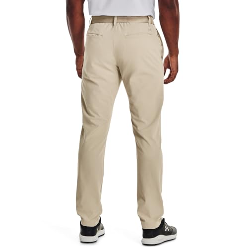 Under Armour Men's Golf Pants 32W x 32L Khaki Base Slim Fit