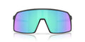 Men's Oakley Sutro Rectangular Sunglasses - Matte Black Prizm Sapphi 37mm