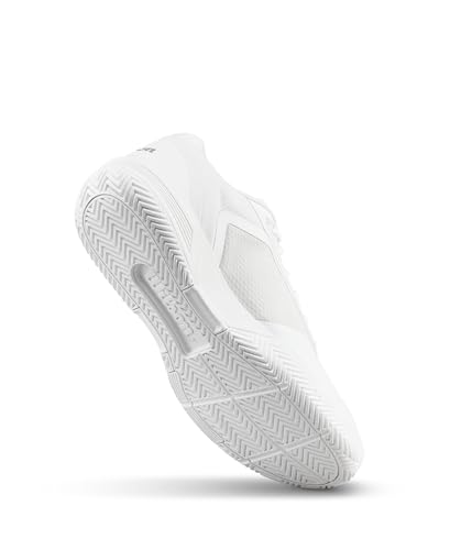 Wilson CourtGlide Women's Tennis Shoes - Multi-Color, Sizes 8, White/White/Silver