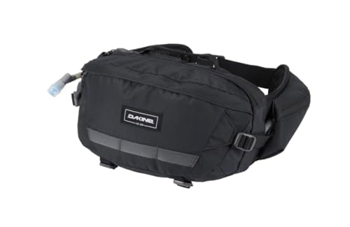 Dakine Hot Laps 5L Hip Pack Black/White with Hydrapak Reservoir - OSFM