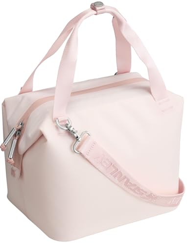 Rose Quartz Stanley All Day Julienne Soft Cooler Bag & Lunch Box - Insulated Portable Cooler with Zipper & Detachable Strap