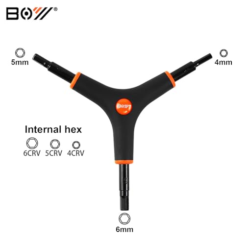 3-Way Hex Wrench Set - Y-Shape Allen Keys 4mm 5mm 6mm
