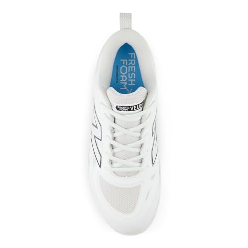 New Balance Women's Fresh Foam Velo V4 Molded Running Shoes - White Black 10