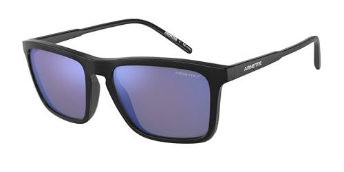 Square Sunglasses for Men and Women - Matte Black Polarized 56mm