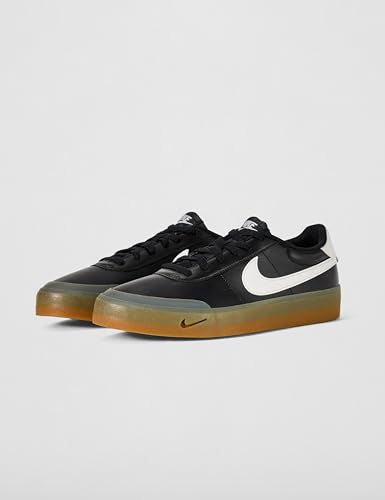 Nike Men's Court Shot Shoes - Size 8.5, Black/White/Gum Light Brown