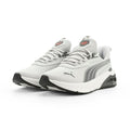 Puma Men's Seeker Shoes - Light Gray & Dark Gray, Size 9.5, All Time Red