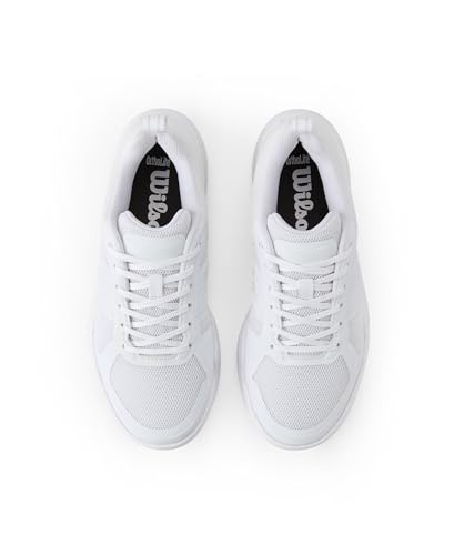 Pickleball Shoes for Men Wilson Pickle Pro 8 White - Comfortable & Supportive Court Footwear