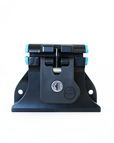 Thru-Axle Bike Lock Mount for Vans and Trucks - Secure Bicycle Transport