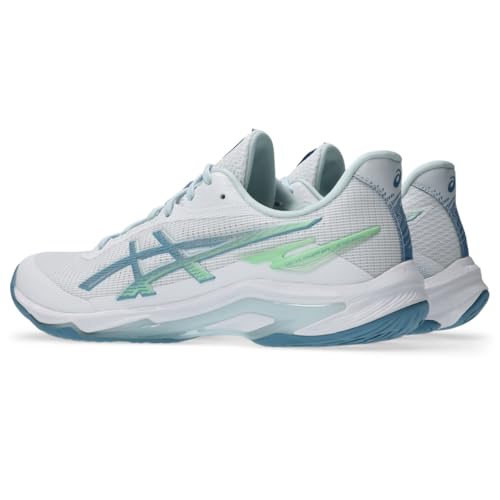 ASICS Mens Netburner Ballistic FF 4 Indoor Sports Shoes 9.5 White Blue