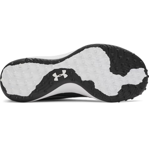 Under Armour Yard Icon Turf Baseball Cleats Men’s 10.5 Black/White/Black