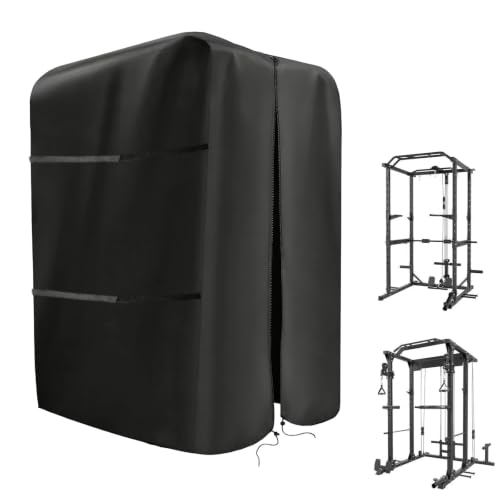 64W x 68D x 82.5H Waterproof Gym Rack Cover for Home & Commercial Equipment