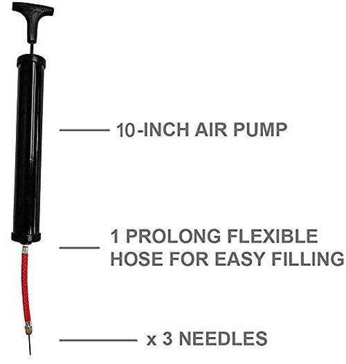 Biggz (12 Pack) Ball Pumps W/Needles - Bulk Wholesale Soccer Balls & Sports