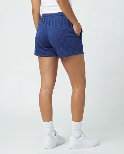 Plus-Size Women's Dry Fit Zipper Pocket Athletic Shorts High Waisted 3X Set of 9