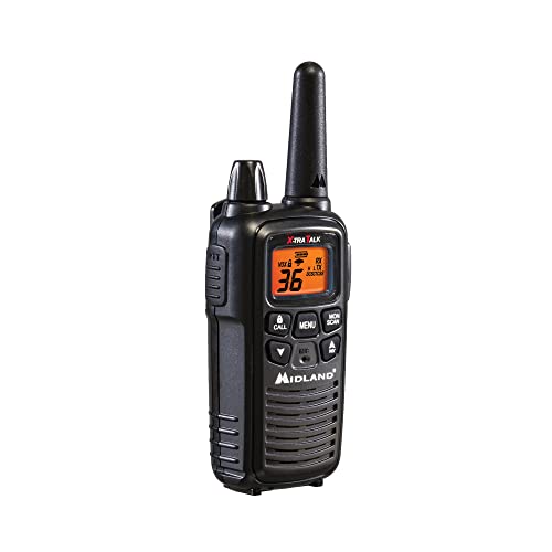 Pair Pack Midland LXT600VP3 FRS Walkie Talkies - Long Range, Rechargeable, 36 Channels