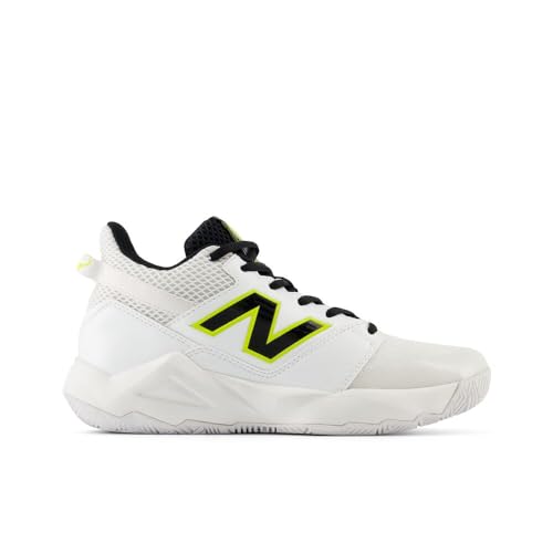 New Balance Kids Coco Cg2 Tennis Shoes 2.5 Wide White Black