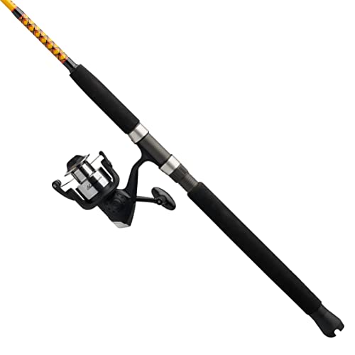 Ugly Stik Bigwater Spinning Reel & 7' Medium 2-Piece Fishing Rod Combo - New 50 Reel