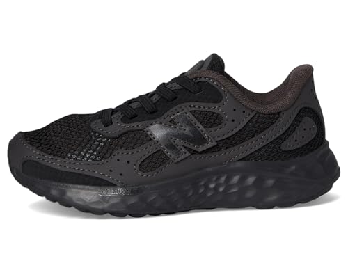 New Balance Kids' Fresh Foam Arishi Lux Bungee Running Shoes - Black/Black Cement, Little Kid