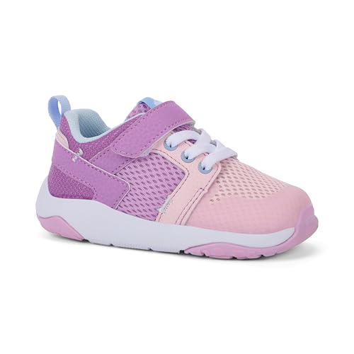 See Kai Run Viento Toddler Sneakers - Orchid Purple, Breathable Mesh, Flexible Outsole, Non-Slip Grip