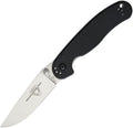 EDC Folding Pocket Knife with 3-Inch Satin D2 Steel Blade, G-10 Handle, Locking Mechanism