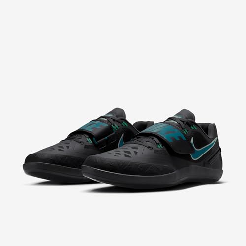 Nike Zoom Rotational 6 Unisex Athletic Shoes Racer Blue White Safety Orange Black - Variation 9 Anthracite/Electric Algae/Vapor Green