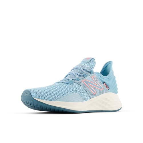 New Balance Kids' Fresh Foam Roav V1 Lace-Up Sneaker - Cloud Blue/Taffy Blue, Little Kid