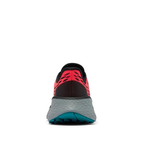 Trail-Running Shoes with Cushioned Traction - Neon Sunrise Teal, Size 7