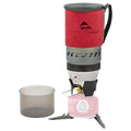 MSR WindBurner Personal Windproof Camping Stove System with Red Cozy