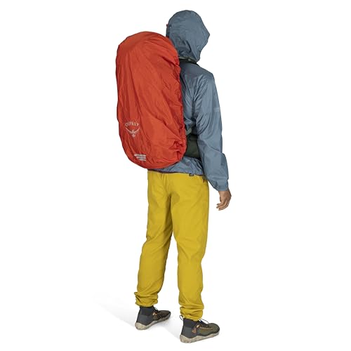 Osprey Hivis Reflective Commuter Bag Raincover, Mars Orange, Small
