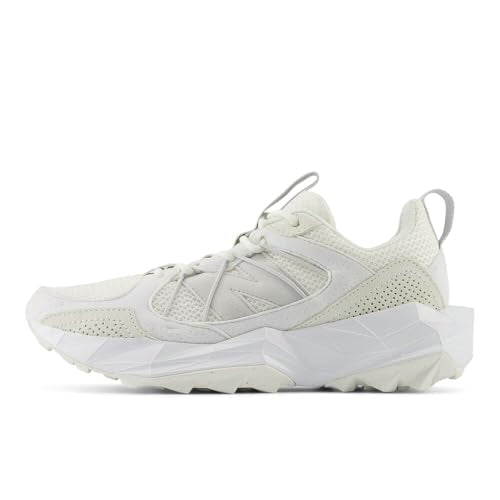 New Balance Women's Dynasoft Tektrel V1 Suede Running Shoes - Sea Salt White Grey