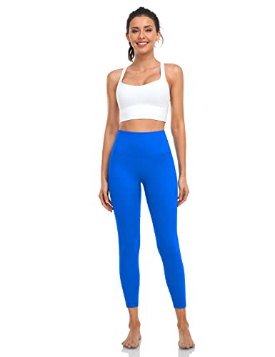 HeyNuts Essential 7/8 High Waist Leggings - Medium, Poolside Blue
