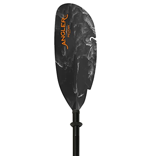 Pelican Poseidon Angler Kayak Paddle - 94.5 in Black Marble Aluminum & Fiberglass