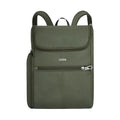 Travelon Anti-Theft Small Convertible Backpack 8.5"W x 12"H x 3"D Green
