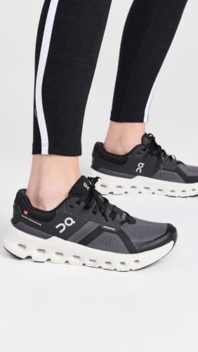 Women's Cloudrunner 2 Running Sneakers - Black Eclipse, Size 9.5
