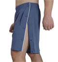 Post Surgery Tear Away Shorts for Men X-Large Light Blue - Knee & Leg Support Pants