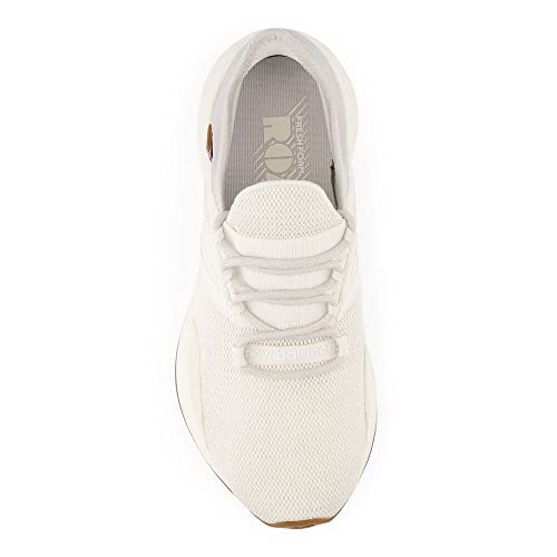 New Balance Women's Fresh Foam Roav Running Shoe - Sea Salt/Sea Salt, Size 8