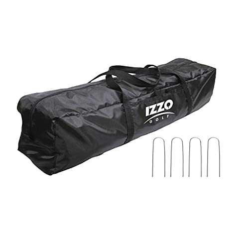 Izzo Titan Golf Practice Hitting Net - 7 Ft x 7 Ft Golf Net for Swing Training